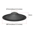 thumbnail image 2 of 2.5" Paper Speaker Cone Subwoofer Cones Drum Paper 0.5" Voice Coil Diameter with Cloth Surround 2 Pcs, 2 of 3
