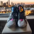thumbnail image 4 of Ni - ke Size 8.- Air Jordan 7 1991 original Bordeaux Ds, 4 of 5