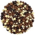 thumbnail image 4 of FirstChoiceCandy Bridge Mix Milk, Dark & White Chocolate Covered Nuts (Peanut , Almond, Raisins  - 2  Pound, 4 of 5