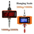 thumbnail image 2 of 1000kg ,500kg Digital Crane Scale Industrial Heavy Duty Scale High Accuracy Electronic Hanging Scale with HD Large Screen ,Reliability, 2 of 7