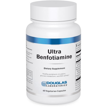 Douglas Laboratories Ultra Benfotiamine | Supports Circulation, Nervous System, and Metabolism | 60 Capsules