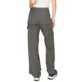 thumbnail image 5 of Cali1850 Women's Comfortable Relaxed Fit Carpenter Pants with Side Pockets, Zipper Pockets, Utility Loop, 5 of 8