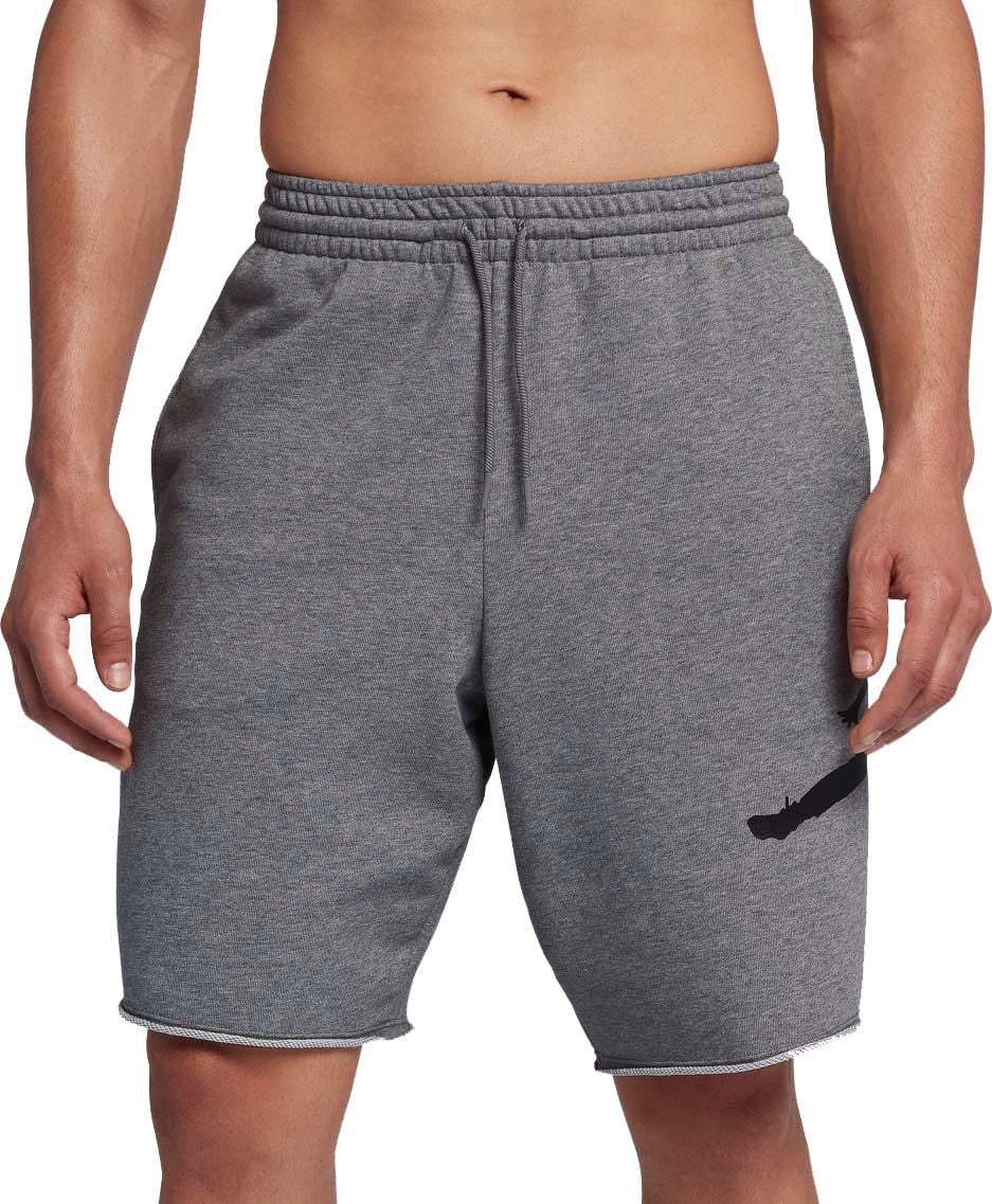 jordan men's jumpman logo fleece basketball shorts