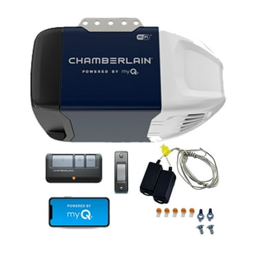 CHAMBERLAIN C2405 Wi-Fi Smart Garage Door Opener with Wireless Keypad ...