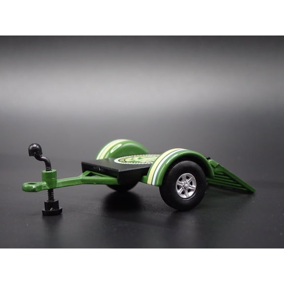 Open Box SMALL OPEN TRAILER w/ LOADING RAMP PARK RANGER 1:64 SCALE DIORAMA DIECAST MODEL