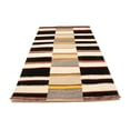 thumbnail image 2 of Multicolored Stripes 5X8 Hand-Tufted Modern Rug, 2 of 11