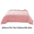 thumbnail image 3 of DJN Home & Garden Double Soccer Grid Blanket Tower Velvet & Velvet Thickened For Warmth, 3 of 9