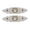 2 pack, variant on CEORPER Wall Mounted Doorbell Switches LED Lighted Doorbell Push Button Replacement