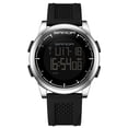 thumbnail image 4 of Digital Watches for Men Women Waterproof Unique Watch Stopwatch Countdown Alarm Analog Silicone Strap  Case, 4 of 8