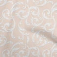 thumbnail image 1 of oneOone Polyester Spandex Peach Fabric Asian Baroque Craft Projects Decor Fabric Printed By The Yard 56 Inch Wide, 1 of 4