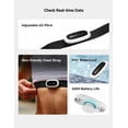 thumbnail image 3 of iGPSPORT HR50 Heart Rate Monitor Chest Strap, IPX7 Waterproof Bluetooth ANT+ for Cycling Running Jogging Yoga Fitness, 3 of 8