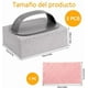 thumbnail image 2 of ZYNERY 2 ladrillos de limpieza de piedra pómez con 1 paños de limpieza, ladrillos de limpieza con mango, para asar hornos, Estante de barbacoa，eliminar manchas de aceite, 2 of 7