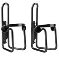 thumbnail image 2 of Portabidones para bicicleta Portabidones de aleación de aluminio ultraligero con tornillos de montaje seguros para bicicletas Mtb y de carretera Negro 2 piezas_ kaili Sencillez, 2 of 4