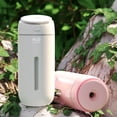 thumbnail image 4 of Wosthever Humidificador de aire, luz de respiración, sellado a prueba de fugas, 400ml, cilíndrico, para el hogar, la oficina, el dormitorio, el Humidificadores Rosa Tipo 1, 4 of 6