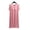 Pink, variant on HomeGardon Nightgowns for Women,Summer Dresses Women Solid Color V-Neck with Chest Cushion Short Sleeved Pleated Front Dress Nightgown,L-XL