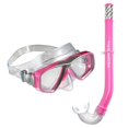 thumbnail image 1 of US Divers Play Series Junior Unisex Java Mask, Tonga Snorkel Pink/Silver, 1 of 1