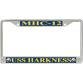 thumbnail image 1 of USS Harkness MHC-12 License Plate Frame, 1 of 1