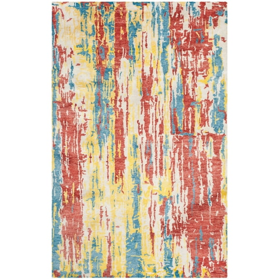 Safavieh TB838A Tibetan White / Multi