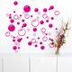 thumbnail image 4 of Adhesivo Transparente Para Pared, Decorado Con Motivos Infantiles, Para Fiestas De Cumpleaños, Fondo Azul Y Blanco, Decoración Para El Baño Con Jabón Y Agua., 4 of 7