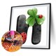 thumbnail image 1 of Kit de pintura de diamante 5D DIY Mariquita Letra N Taladro redondo completo Cuadros de mosaico Likrtyny decoración de arte, 1 of 9