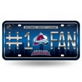 thumbnail image 1 of Colorado Avalanche #1 Fan License Plate, 1 of 1