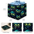 thumbnail image 3 of Alien Foldable Clothes Storage Organizer Bins with Handle, 10.8"x10.5"x10.6", Large Capacity, 3 of 6