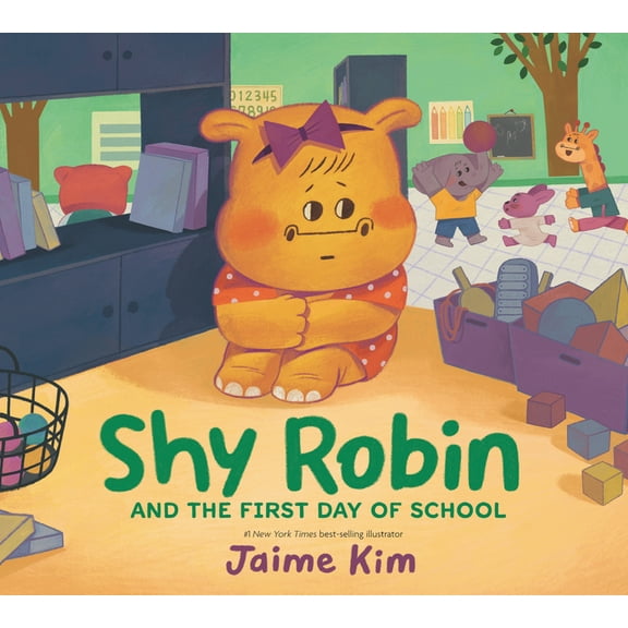 Shy Robin and the First Day of School, (Hardcover)