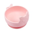 thumbnail image 3 of SAYOO Platos para niños Bebé Gato de dibujos animados Tazón con ventosa de silicona Sin BPA Vajilla de alimentación para bebés Cocina Niños Platos de entrenamiento Tazón SAYOO  Moderno diseño moderno, 3 of 8