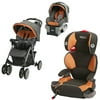 Graco AFFIX Highback Booster and Travel System, Tangerine and Milton