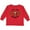 Red, variant on Inktastic Live Love Monkeys Boys or Girls Long Sleeve Toddler T-Shirt