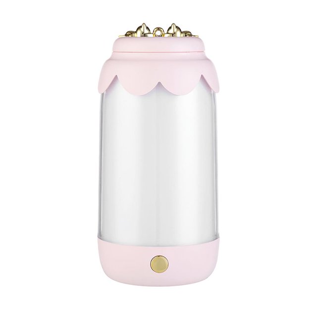 Linda Lámpara De Escritorio 7 Colores Lámpara De Ambiente 800 Mah Mesa Recargable Luz De Noche Blanco Frío + Amarillo Cálido Lámpara Para Niños Al Lado Del Dormitorio Cuarto De Niños Rosa Monstrate HA015746-00