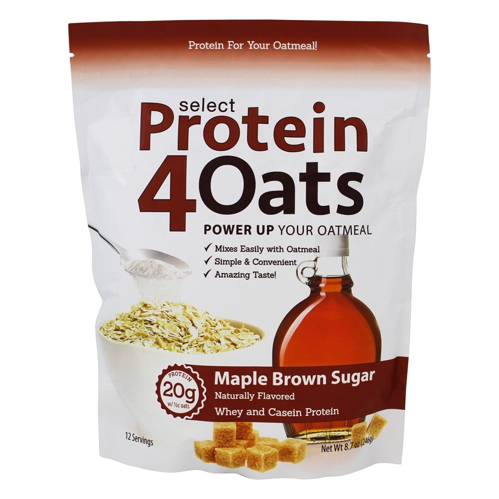 PEScience - Select Protein4Oats Powder Maple Brown Sugar - 8.7 oz