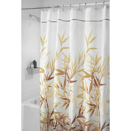 Anzu Fabric Shower Curtain Long 72 Inches X 84 Brown By Anzu Fabric Shower Curtain Long 72 Inches X 84 Brown By Interdesign Ship From Us