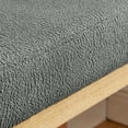 thumbnail image 3 of Barara King Storage Bench with Foldable Wooden Seat, Footrest for Entryway, Shoe Changing Bench for Small Spaces, Dark Gray, 3 of 9