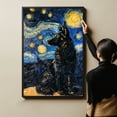 thumbnail image 6 of Belgian Sheepdog Dog Starry Night Canvas Wall Art Prints, Dog Art Canvas Painting Poster,Pet Canvas Painting Puppy Artwork 8x12 inches, 6 of 6