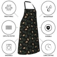 thumbnail image 5 of Pofeuu Pine Cone Woodland Pattern Print Waterproof Apron with Pockets Adjustable Cooking Aprons Kitchen Bib for Baking Household Cleaning, 5 of 8