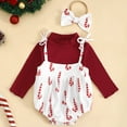thumbnail image 2 of NIEWTR Boys Girls Christmas Pajamas Sets Christmas Pjs Holiday Sleepwear Children Clothes Christmas Pajamas Sets (6-12 Months,Red), 2 of 8
