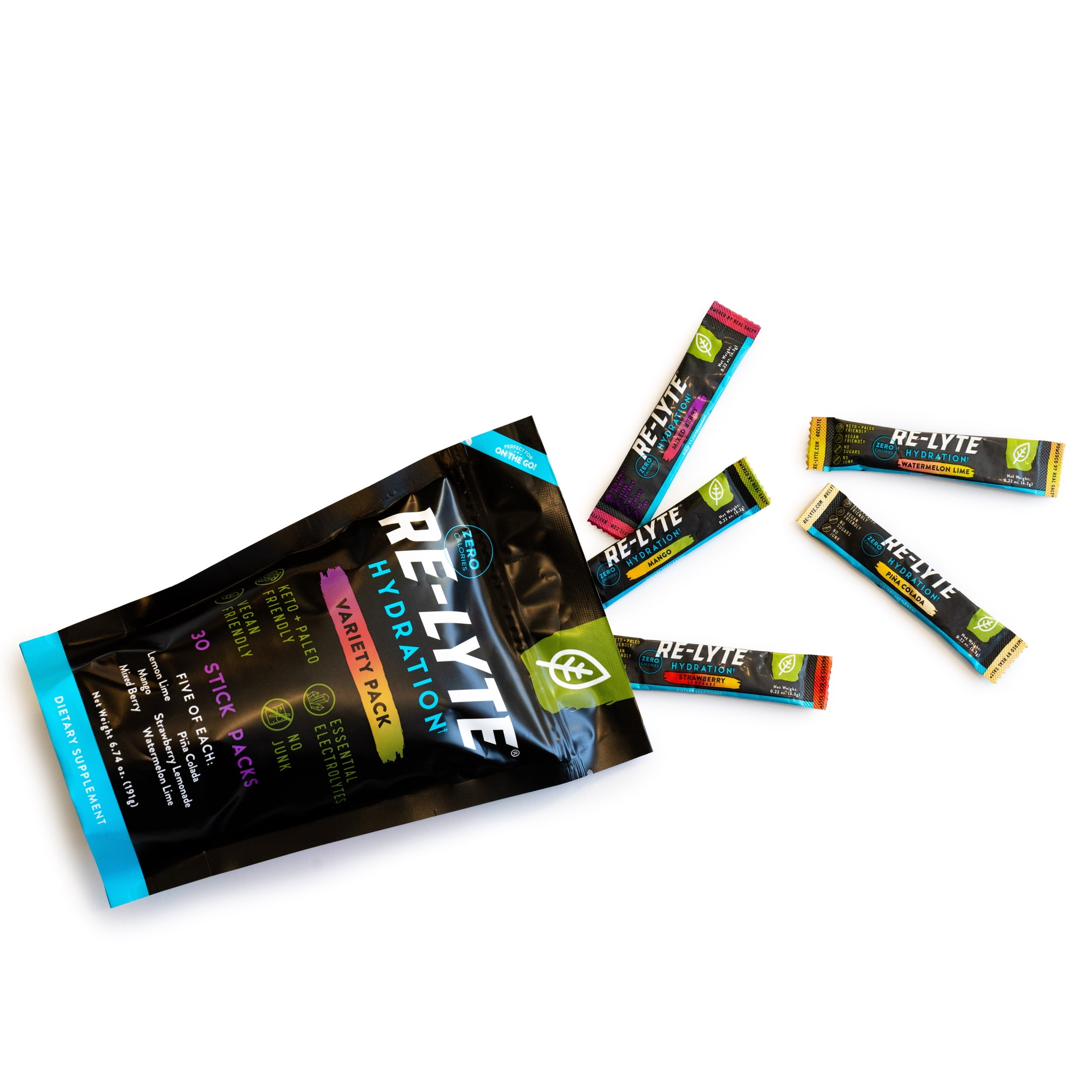 Redmond Re-Lyte® Hydration Drink Mix (Variety) 30 Stick Packs