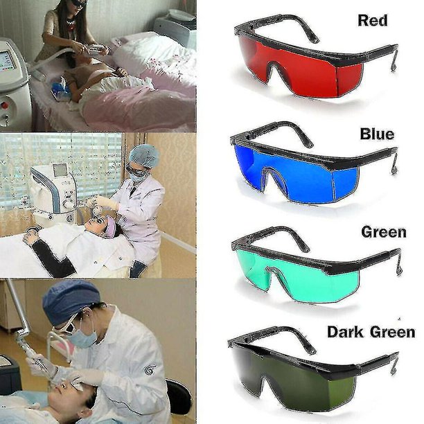 Gafas de protección láser Gafas de seguridad Gafas protectoras a prueba de luz Hs