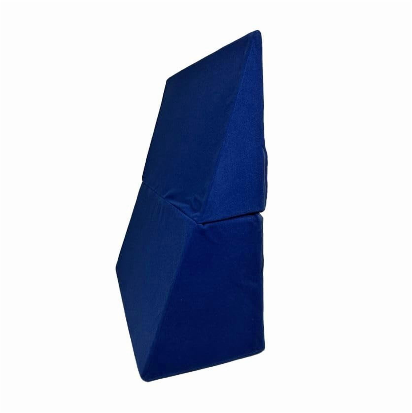 AMiNA Folding Bed Wedge Pillow 12"- Ultimate Back and Leg Support Acid Reflux, Post-Surgery Recovery, Pregnancy, and Comfortable Bed Rest - Compact, Portable, Easy to Clean
