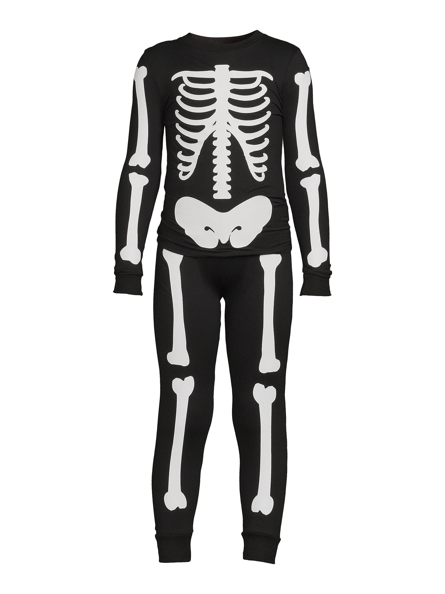 Way to Celebrate Kids Halloween Family Pajama Set, 2-Piece, Sizes 6-12