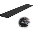 thumbnail image 1 of Rise Threshold Ramps for Doorways Lbs Load Capacity .Wide Natural Rubber Power Wheelchair Ramp is Adjustable and Cuttable for Doorways Curb Sweeper Power Scooter, 1 of 7