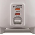 thumbnail image 6 of Brentwood TS-600S 5-Cup Rice Cooker with Steamer, White Electric Cookware for Perfect Rice & Steamed Vegetables, 6 of 9
