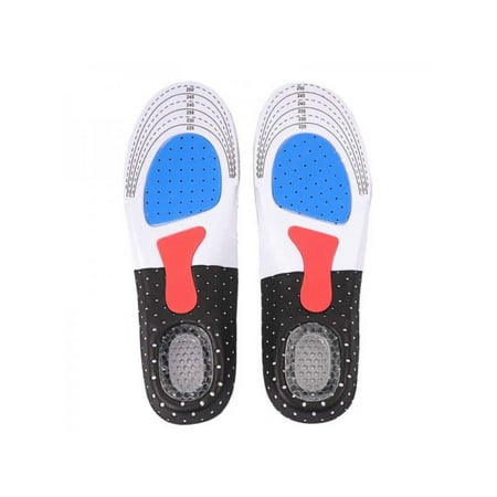 Sport Full Length Orthotic Inserts with Arch Support - Best Shock Absorption & Cushioning Insoles for Plantar Fasciitis, Running, Flat Feet, Heel Spurs & Foot Pain - for Men & (Best Sneakers For Plantar Fasciitis 2019 Running)