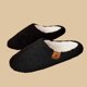thumbnail image 5 of Horivan 1 Packs Women's Cozy Fleece Lined Slippers Winter Warm House Shoes Non-Slip Indoor Outdoor Comfortable Casual Footwear Unisex, 5 of 6