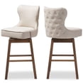 thumbnail image 6 of Home Square Swivel Barstool in Light Beige Finish - Set of 4, 6 of 8