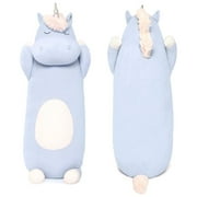 MorisMos Giant Unicorn Plush Stuffed Animal Long Pillow 23.6''