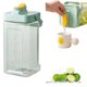 thumbnail image 1 of Dispensador de bebidas de verano con grifo, dispensador de bebidas de jugo de gran capacidad, hervidor frío con grifo, verde 3,5 l, 1 of 3