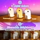 thumbnail image 4 of Luz de noche de unicornio para niños, lindo despertador, regalos de unicornio para niñas, cosas kawaii, lámpara portátil de silicona recargable para niños, regalo de cumpleaños para bebé, niño, dormit, 4 of 5