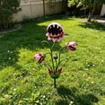 thumbnail image 4 of 1Pc Metal Carnivorous Plant Garden Stake,Garden Decor for Outside,Metal Venus Flytrap Garden Stakes,Plant Sculpture Outdoor Yard Art Decor for Patios,Fun Outdoor Decorative Art Pieces for Lawns,11.8", 4 of 9